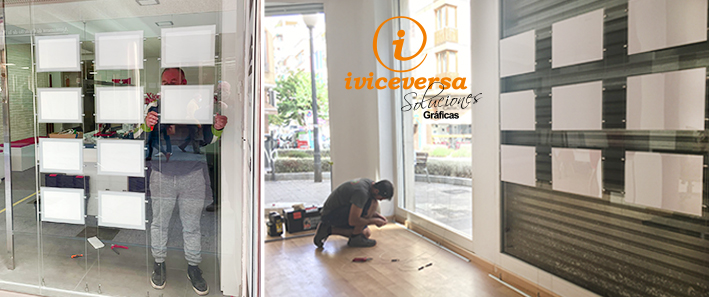 instalación de carpetas led