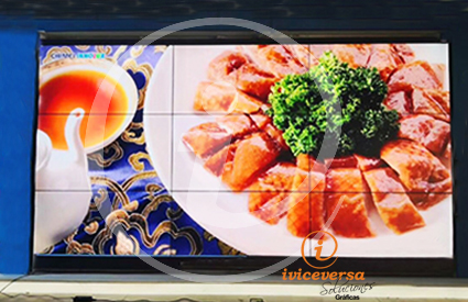 Pantallas led interior