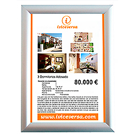 marco iluminado, Marco led