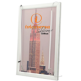 marco iluminado, Marco led