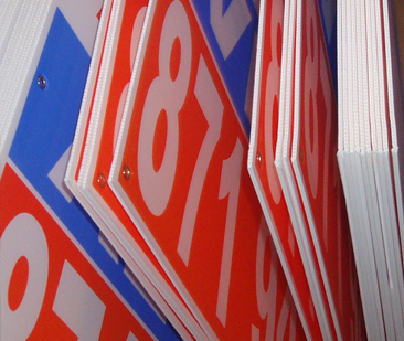 Cartel balcon, Cartel Polipropileno, Cartel inmobiliaria